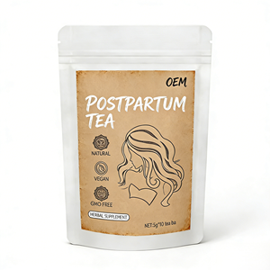 Té de Recuperación Posparto OEM, Suplemento Herbal Natural para Madres Primerizas, Vegano, Sin OMG, 10 Bolsitas de Té de 5g Cada Una - Product Image 1