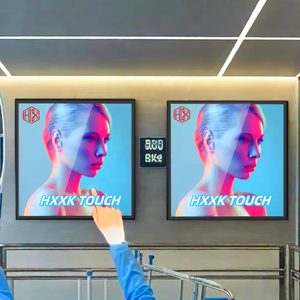 Hxxk 39.2in quảng cáo vuông hiển thị 1920x1920 kỹ thuật số biển LVDS TFT <span class=keywords><strong>LCD</strong></span> Monitor Bảng điều chỉnh màn hình thang máy nghệ thuật Bảo tàng giáo dục - Product Image 2