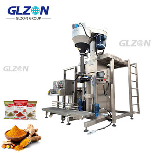 Machine de remplissage et de scellage de sachets de poudre |   Machine d'emballage automatique de sachets d'épices |   Emballage alimentaire liquide en sachet préformé Doypack - Product Image 2