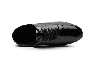 DY02 <span class=keywords><strong>homme</strong></span> EN PU noir jazz danse chaussures à talons bas chaussures de <span class=keywords><strong>tango</strong></span> - Product Image 4