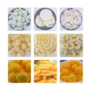 自动玉米粉扑食品零食挤出机生产线谷物加工机必不可少的搅拌机粉扑加工厂烘箱 - Product Image 3