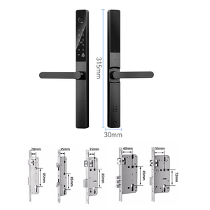 Không thấm nước thông minh ổ khóa Wifi tuya ttlock App kiểm soát vân tay điện tử kỹ thuật số bàn phím mã key nhôm trượt khóa - Product Image 5