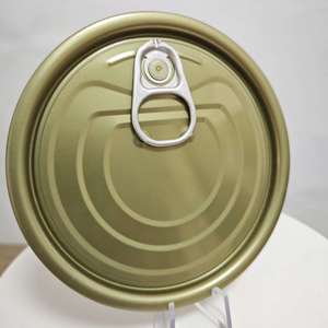 Haute Qualité 307 #   Couvre-boîte en aluminium chromé <span class=keywords><strong>de</strong></span> 83,3 mm à ouverture facile <span class=keywords><strong>pour</strong></span> boîtes <span class=keywords><strong>de</strong></span> thon et <span class=keywords><strong>de</strong></span> sardines - Product Image 4