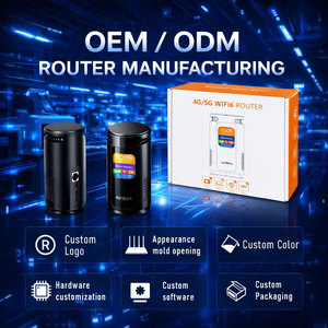Router DNXT 4G de 2.4GHz y 300Mbps, Router Wifi 6 Mini, Router 4G LTE Cat4 con Pantalla LCD y Tipo-C, Router 4G con Ranura para Tarjeta SIM para Uso Profesional - Product Image 3