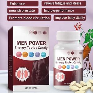 Kräuter-Power-Tabletten für Männer Natural Energy Booster Nahrungs ergänzungs mittel - Product Image 2