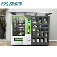 Máquina Expendedora con Techo Personalizable de 60 Ranuras, Diseño Personalizado, Refrigeración, OEM, Combinación Exterior