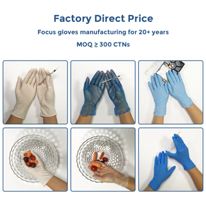 Pidegree Nitril Einweg Pulver freie Handschuhe Farbige Großhandel Nitril Pulver freie Handschuhe Hergestellt in Malaysia zur Untersuchung - Product Image 4