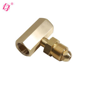 Adaptateur de <span class=keywords><strong>gaz</strong></span> inerte Argon Y pour connecter 2 régulateurs à 1 <span class=keywords><strong>bouteille</strong></span>, filetage TIG CGA 580, coupleur en T - Product Image 1