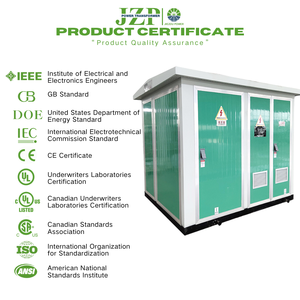 נחושת תת-תחנת משנה קומפקטית 630 kva 500 מתח בינוני מחיר חיצוני 3 שלב להגדיר שנאי 250kva - Product Image 2
