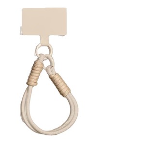 INS Style Lanyard Fashion Solid Color Anti-loss Short Wrist Band Pendant Hanging Wrist Strap Lanyard Braided Rope