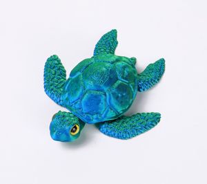 Juguete Antiestrés, Tortuga Impresa en 3D, Pequeño Adorno de Tortuga, Modelo de Juguete Creativo, Articulado, Varios Colores, Articulaciones Móviles, 15 Años - Product Image 6