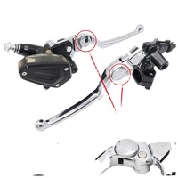 Accessoires de modification de moto universels de haute qualité 7/8 22 mm, pompe de frein, levier d'embrayage hydraulique pour pièces de frein CQJB