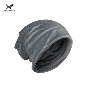 Casquette de cyclisme Jielaimei en Spandex avec cache-oreilles, noire, coupe-vent, anti-froid, style dôme, pour trajets quotidiens - Product Image 4