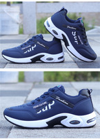 Chaussures de course décontractées et tendance pour hommes en gros, légères, respirantes, en tissu mesh, baskets basses