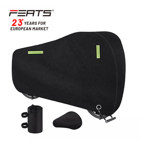 FERTS en tissu Oxford pour vélo électrique, couverture <span class=keywords><strong>de</strong></span> bicyclette 420D, imperméable à la poussière, au soleil, à l'eau et au vent, pour vélo <span class=keywords><strong>de</strong></span> route, montagne - Product Image 1