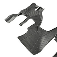 Tapis de sol automobile en TPE, matériau en rouleau pour tapis de sol automobile en TPE/TPR, vente chaude