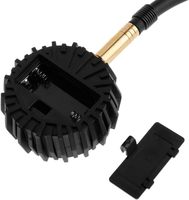 Kit de dégonflage rapide TPMS avec manomètre de pression des pneus en acier inoxydable + BONUS Cache chromé et outil de réparation de valve 4*4
