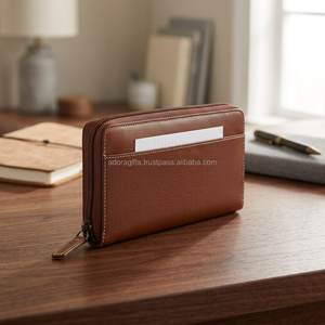 Wholesale Stylish Ladies <b>Wallets</b> Purses <b>RFID</b> <b>Protection</b> Zipper Closure High Quality Durable Promotional Customizable PU <b>Wallets</b> - Product Image 3