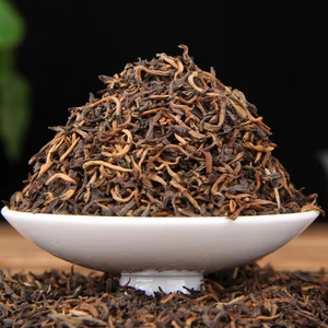 Thé Pu'er mûr Brown Mountain Palace 2020 avec petite matière première d'agrumes verts – Apaisant et relaxant - Product Image 2
