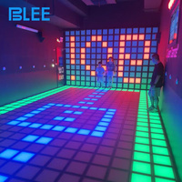 Europa Popular Interactivo Piso Activo Es lava Sala de Juegos Super Grid 30x30cm Led Light Jump Gaming Niño Super Mega Grid Juego