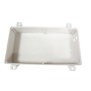 Boîtier de batterie blanc en ABS, boîtier de commande, surface polie, boîtier électrique étanche, couvercle en plastique extérieur, support de montage - Product Image 3