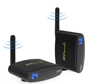 5.8GHz RCA không dây Video Transmitter Extender 150m không dây AV người gửi IR từ xa âm thanh video Transmitter Receiver