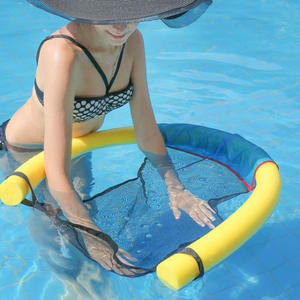Chaise flottante gonflable pour adultes avec chaise longue de <span class=keywords><strong>piscine</strong></span> en fronde pour la natation Water Party Bouée de natation en mousse - Product Image 4