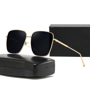 Gafas de Sol Gm Unisex con Marco Metálico Grande, Polarizadas UV400, Cuadradas, Color Plateado, Tipo 3, para Estilo Urbano - Product Image 5