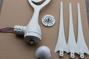 Прямая Заводская Продажа <span class=keywords><strong>3KW</strong></span> 5KW гибридная Бытовая ветряная турбина на крыше <span class=keywords><strong>3</strong></span>-фазная горизонтальная осевая система - Product Image 5