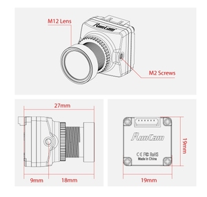 RunCam Night Eagle <span class=keywords><strong>3</strong></span> V2 FPV Starlight macchina fotografica 1500TVL Ultra-alta sensibilità sensore FPV accessori per Drone fotocamera - Product Image 6