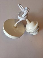 Kit d'éclairage suspendu cordon prise de câble E27 support de lampe réglable industriel Vintage suspendu plafond lanterne fer vis AC 220V