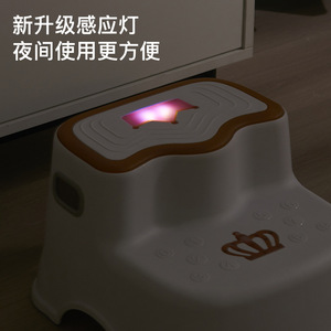 Repose-pieds en plastique pour bébé, marchepied antidérapant épaissi pour toilettes, 0-12 mois, fabriqué au Zhejiang - Product Image 3