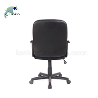 Dernier modèle de chaise en cuir vintage à tension inclinable de qualité supérieure et chaises ergonomiques noires