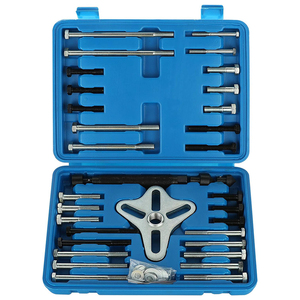 46pcs thép hài hòa cân bằng puller đặt xe tay lái bánh đà trục khuỷu ròng rọc công cụ cài đặt - Product Image 1