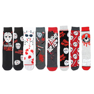 Whale Cotton Black Friday TerrorSox Hombres Mujeres Unisex Calcetines de moda Jason Voorhees Película Calcetines Nuevo diseño Venta al por mayor Calcetines de payaso - Product Image 3