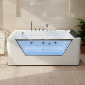 Bañera Independiente de Lujo con Retención de Calor, Bañera de Acrílico para Remojar el Cuerpo, para Renovación de Baños de Residencias de Alta Gama - Product Image 3