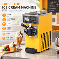 Nouvelle machine à glaces et desserts aux fruits congelés automatique, mini et portable pour la maison