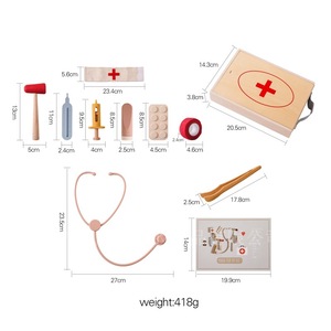 Toptan silikon doktor oyuncak seti simülasyon tıbbi kiti oyuncaklar ebeveyn-çocuk oyunu rol çocuklar için oyuncaklar oyna Pretend - Product Image 3