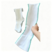 Attelle jetable en polyester, bande de plâtre orthopédique, consommable médical synthétique en fibre de verre activée par l'eau pour le soutien des fractures