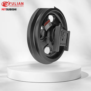 Voor <span class=keywords><strong>Mitsubishi</strong></span> ME30 Bouwmachines Onderdelen Graafmachine Onderstellen 81MH-13040 Track <span class=keywords><strong>Idler</strong></span> Voor Verkoop - Product Image 1