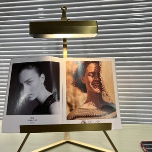 Drawing <b>Table</b> Lamp Display Rack LED Light Minimalist Metal <b>Study</b> Bedroom Desk Lamp - Product Image 5