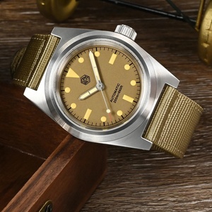 Reloj de Piloto San Martin SN029-G-C, Relojes Mecánicos Automáticos para Hombre, Estilo Vintage, Luminoso, 20 Bar - Product Image 4
