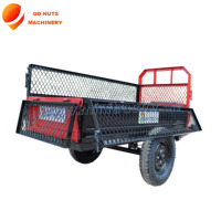 Remorque à benne basculante utilitaire en aluminium 5X8 5X10 6X12 7X14 avec boîte de vitesses de pompe à moteur à roue 2WD; Composants de noyau de roulement