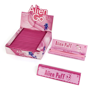 Papel de Liar Alien Puff Rosa King Size, Natural, de Combustión Lenta, Premium, Ultrafino, de Resina, Sin GMO, 100% Vegetariano, Personalizado - Product Image 4