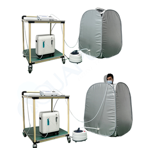 Generador de <span class=keywords><strong>Ozono</strong></span> Médico Portátil Plegable Aquapure, Sauna de <span class=keywords><strong>Ozono</strong></span> Eléctrica, Capacidad de 1000 CFM para Terapia de <span class=keywords><strong>Ozono</strong></span>, Salud Corporal/Mental - Product Image 1
