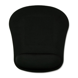 Alfombrilla de Ratón Ergonómica con Calefacción Onn, Reposamuñecas de Espuma Viscoelástica, Superficie de Tela con Patrón Cuadrado Negro, Diseño Antideslizante - Product Image 1