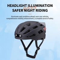 Casque de vélo intelligent CE pour adultes, casque de cyclisme urbain avec clignotants pour la conduite quotidienne, casque de sécurité