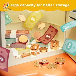Chengji musique empreinte digitale <span class=keywords><strong>tirelire</strong></span> jouets simulation capteur mot de passe coffre-fort dessin animé <span class=keywords><strong>girafe</strong></span> champignon <span class=keywords><strong>tirelire</strong></span> - Product Image 3