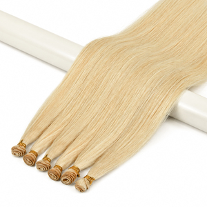Extensions de cheveux humains tissées à la main, lisses et soyeuses, cheveux bruts indiens et chinois, pour salon professionnel. - Product Image 4