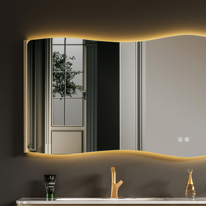 <span class=keywords><strong>Meuble</strong></span>-<span class=keywords><strong>lavabo</strong></span> de salle de bain en aluminium alvéolé épaissi au design minimaliste de luxe, avec vasque en céramique <span class=keywords><strong>et</strong></span> plan de travail en marbre. - Product Image 6
